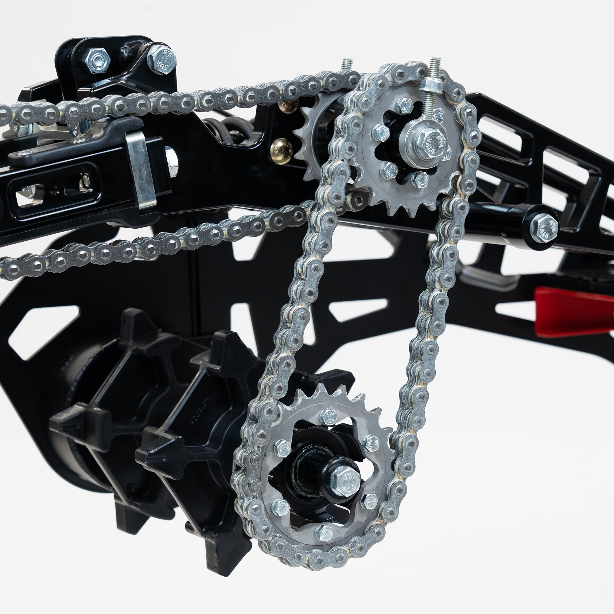 snowbike chain system