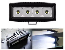 4" LED light bar front