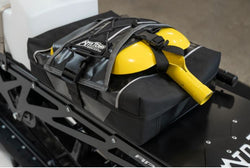 MTN.Top rear tunnel bag mounted with shovel