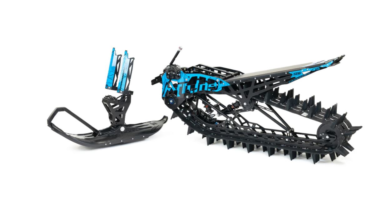 MTN.Top blue snowbike kit