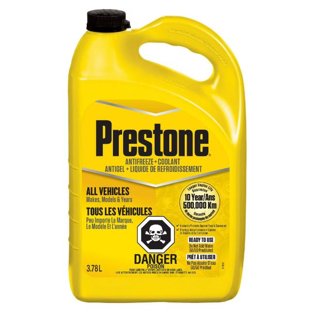 prestone antifreeze